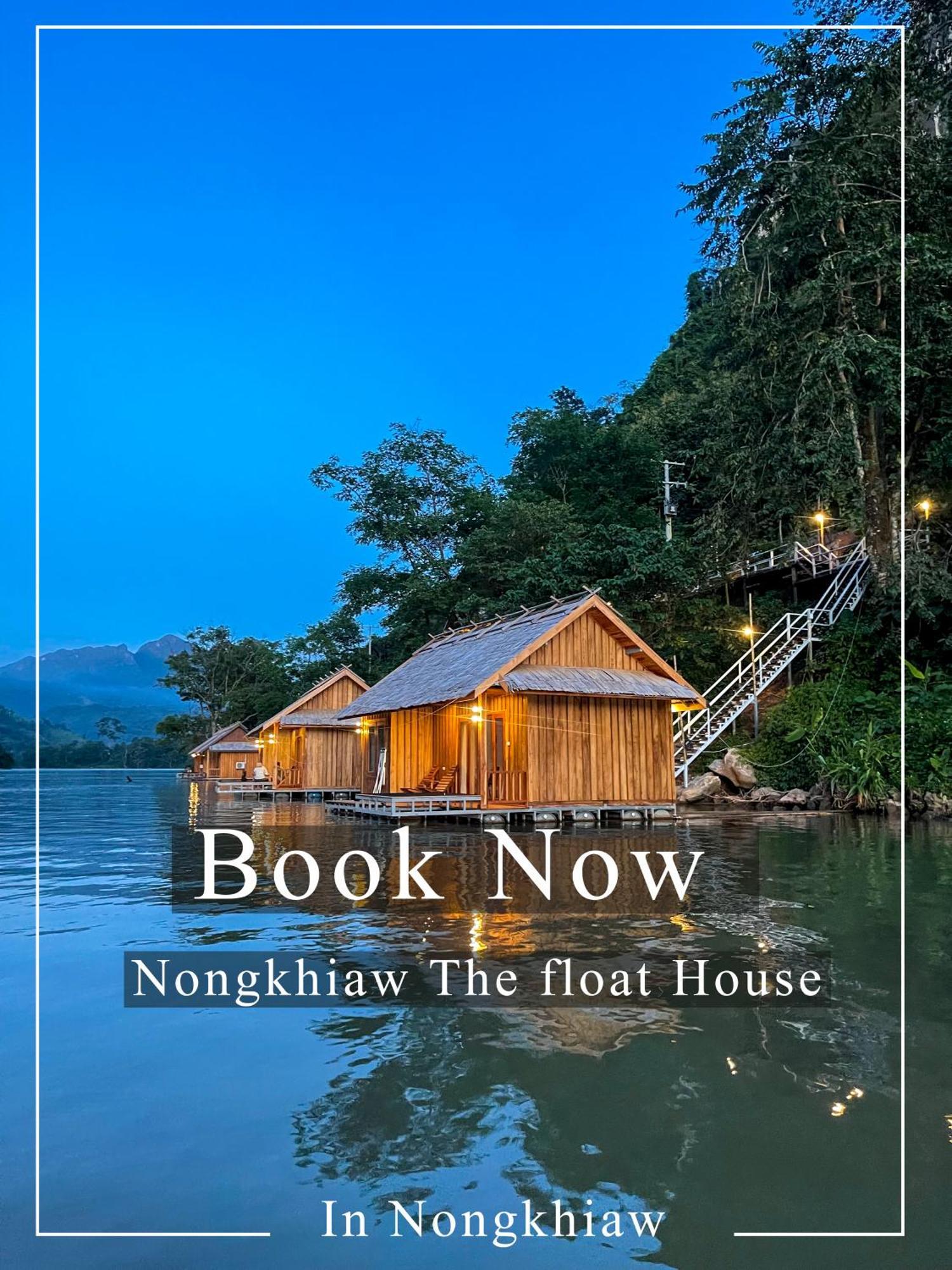 Nongkhiaw The Float House Hotel Eksteriør billede