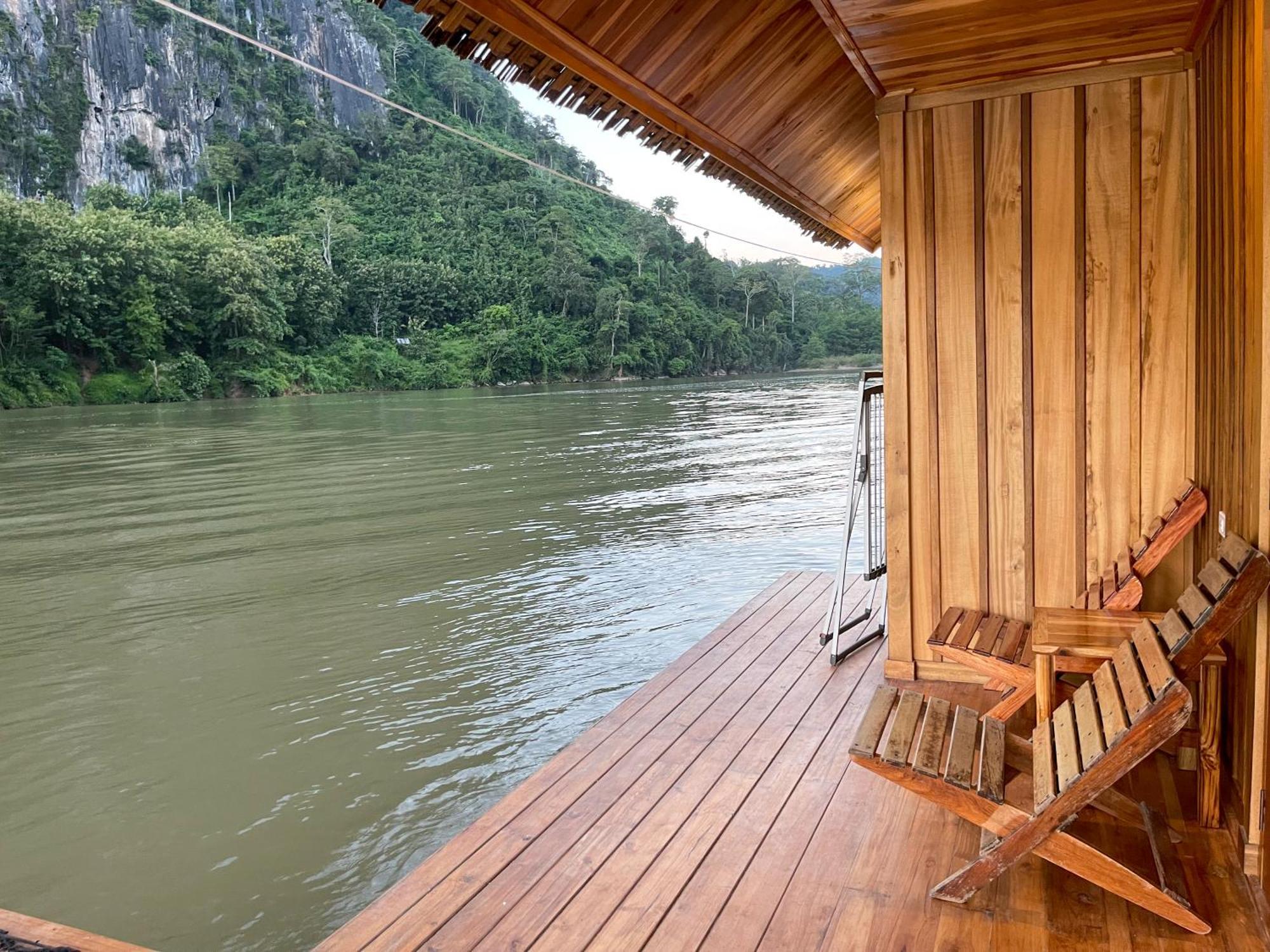 Nongkhiaw The Float House Hotel Eksteriør billede