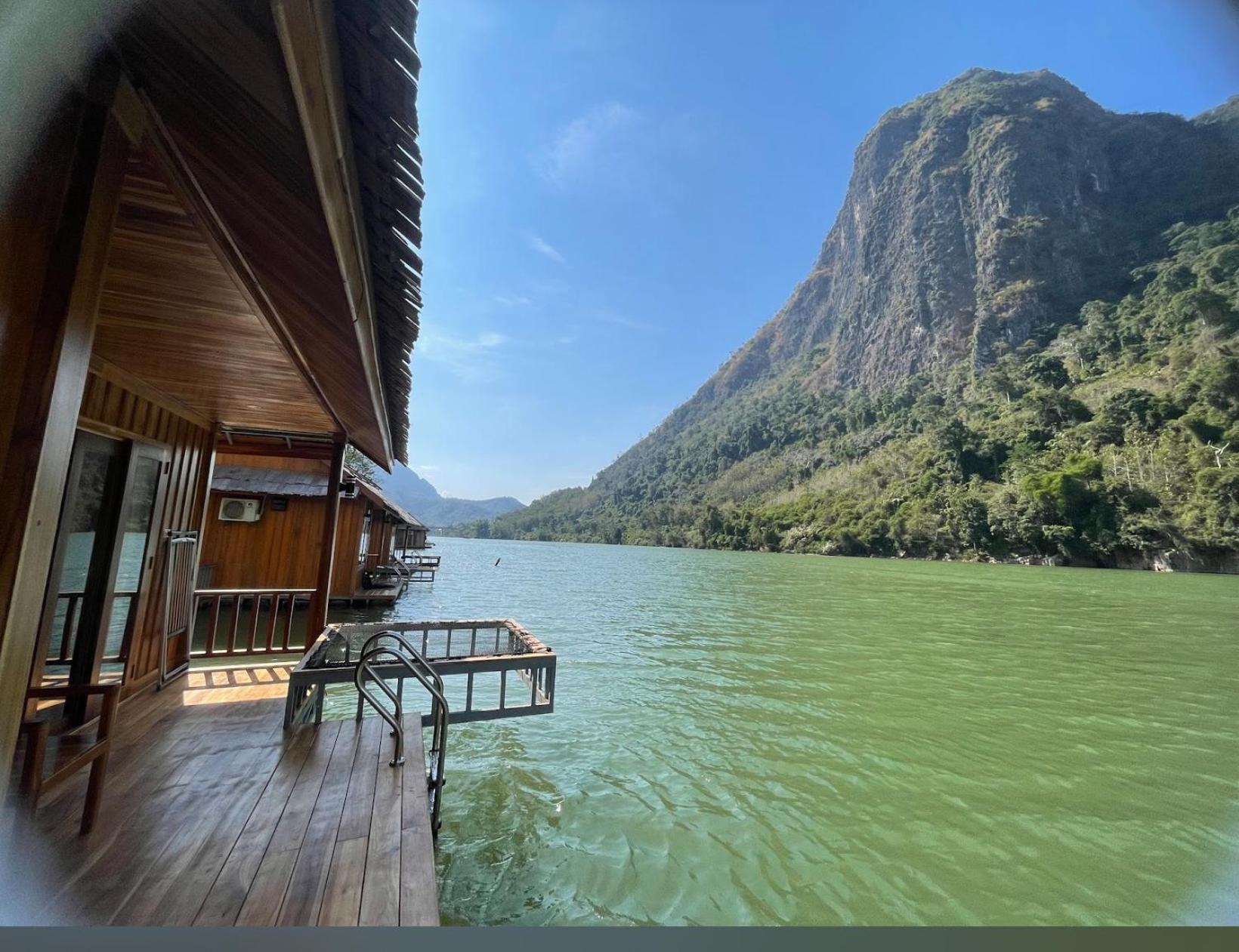Nongkhiaw The Float House Hotel Eksteriør billede